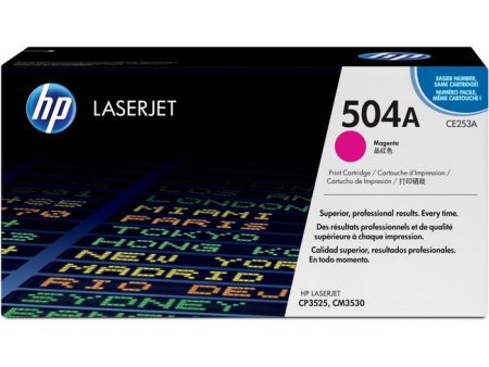 HP 504A Original Toner Cartridge - Single Pack Supply