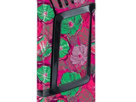 Pink Green Wild Flowers Smok Alien 220W Skin For Sale