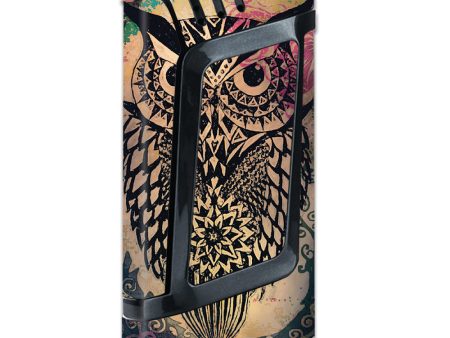 Tribal Abstract Owl Smok Alien 220W Skin Fashion