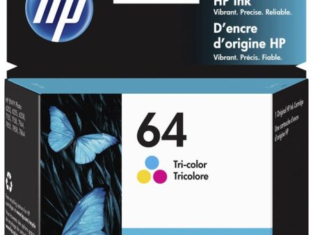 HP 64 Ink Cartridge - Tri-color Supply