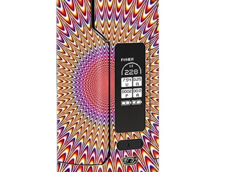 Hipnotic Circle Trippy Wismec Predator 228 Skin Discount