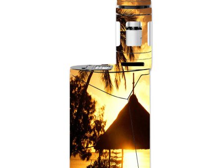 Tropical Sunrise Over Cabana Smok GX350 Skin on Sale