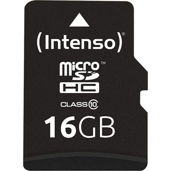 Intenso 16GB Class 10 Micro SD Card (SD Adaptor Included) Sale